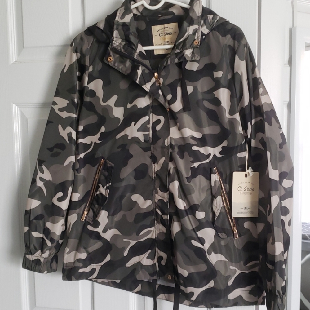 Nylon Anorak coat